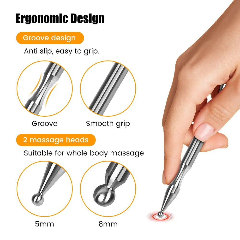 Stainless Steel Acupressure Pen