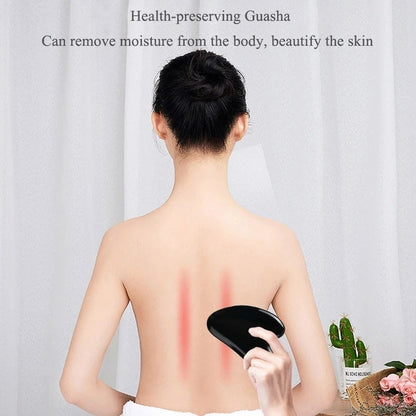 Obsidian Gua Sha Dolphin