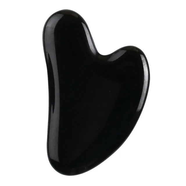 Obsidian Gua Sha Dolphin